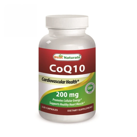 Best Naturals, CoQ10, 200 mg, 120 Caps Best Naturals