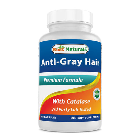 Best Naturals, Anti Gray Hair Formula, 60 Caps