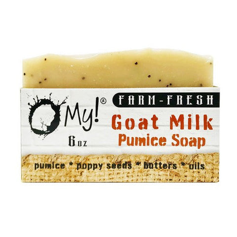 O MY!, Goat Milk Pumice Soap Bar, Citurs 6 Oz O MY!
