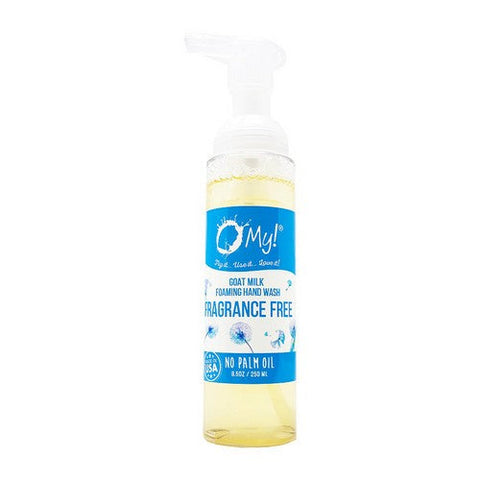 O MY!, Goat Milk Foaming Hand Wash, Fragrance Free 8.5 Oz O MY!