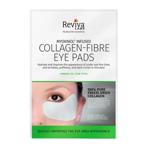 Reviva, Collagen Fibre Eye Pad with Myoxinal, 3 Packets Reviva