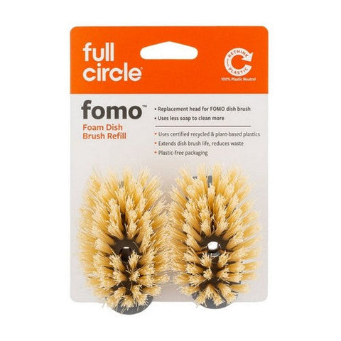 Full Circle Home, Dish Brush Refills, 2pk, 1 Count