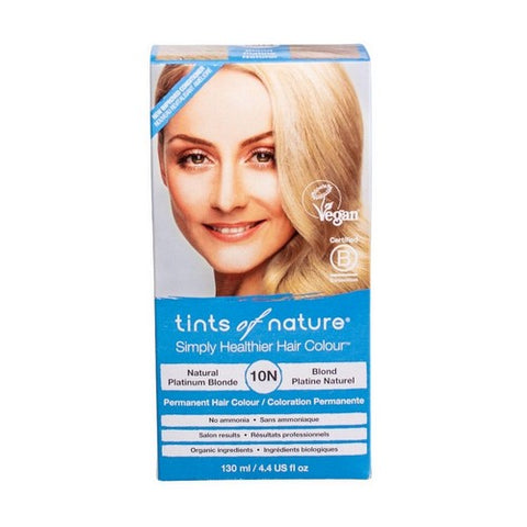 Tints of Nature, Permanent Hair Colour 10N Natural Platinum Blonde, 4.4 Oz Tints of Nature