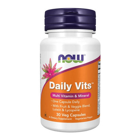Now Foods, Daily Vits, 30 Veg Caps Now Foods