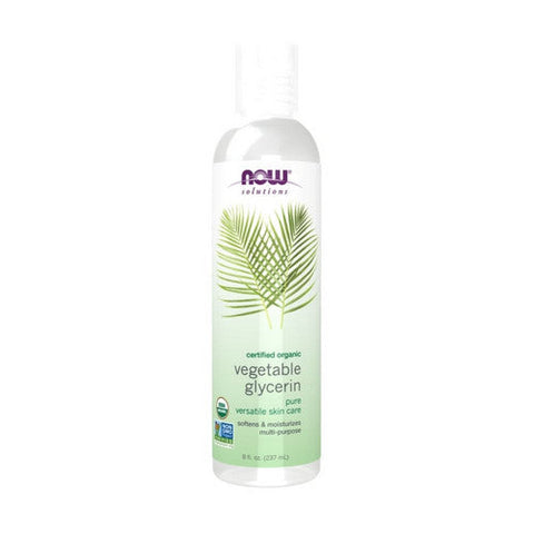 Now Foods, Organic Vegetable Glycerin, 8 Oz Now Foods
