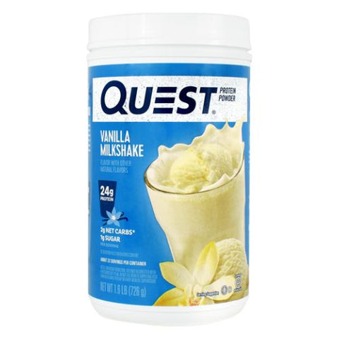 Quest Nutrition, Protein Powder, Vanilla Milkshake 1.6 lbs Quest Nutrition
