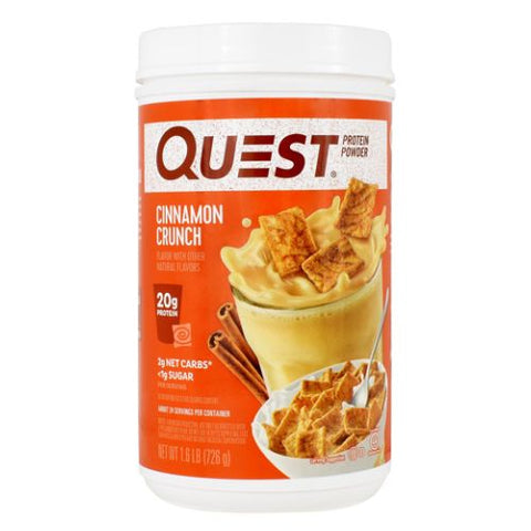 Quest Nutrition, Protein Powder, Cinnamon Crunch 1.6 lbs Quest Nutrition