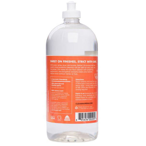 Better Life, Floor Cleaner Simply Floored, 32 Oz Better Life