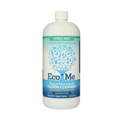Eco-Me, Floor Cleaner Concentrated Herbal Mint, 32 Oz Eco-Me