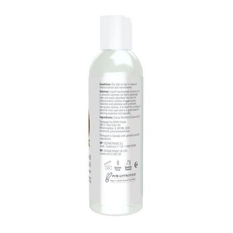 Now Foods, Liquid Coconut Oil, 4 Oz Now Foods