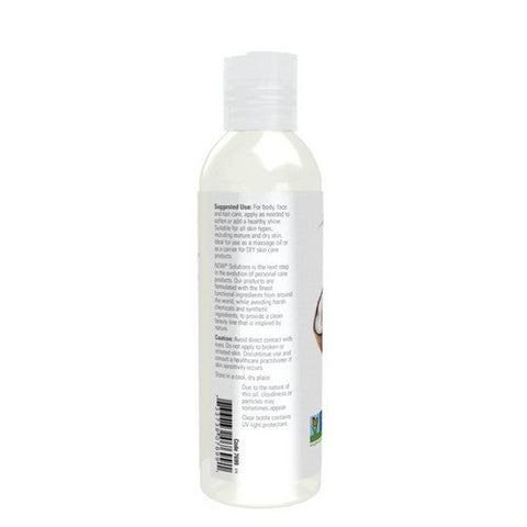 Now Foods, Liquid Coconut Oil, 4 Oz Now Foods