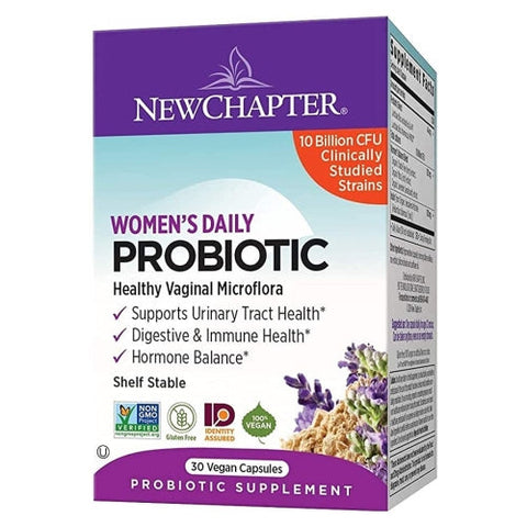 New Chapter, All-Flora Probiotic Women’s Daily, 30 Veg Caps New Chapter