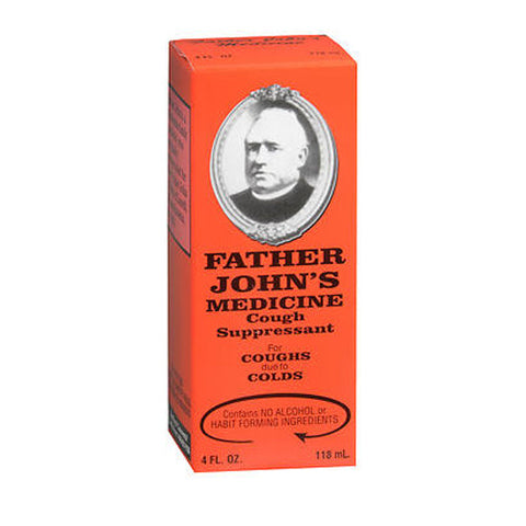 Father John's, Medicine Cough Suppressant, 4 Oz Father John's