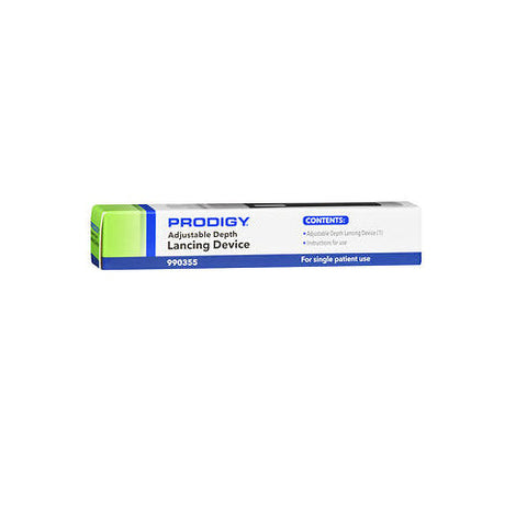 Prodigy, Lancing Device With Adjustable Depth, 1 Each Prodigy