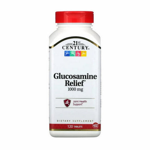 21st Century, 21st Century Glucosamine Relief Tablets Maximum Strength, 120 Tabs 21st Century