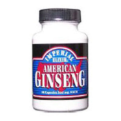 Imperial Elixir / Ginseng Company, American Ginseng, 50 Caps Imperial Elixir / Ginseng Company