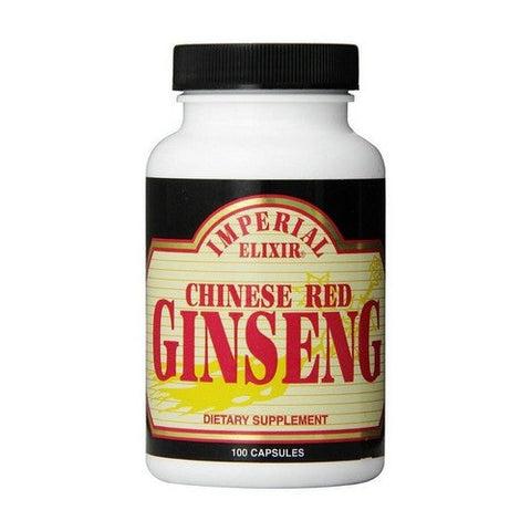Imperial Elixir / Ginseng Company, Chinese Red Ginseng, 100 Caps Imperial Elixir / Ginseng Company