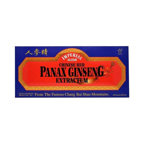 Imperial Elixir / Ginseng Company, Chinese Red Panax Ginseng Extractum, 10x10 Cc Imperial Elixir / Ginseng Company