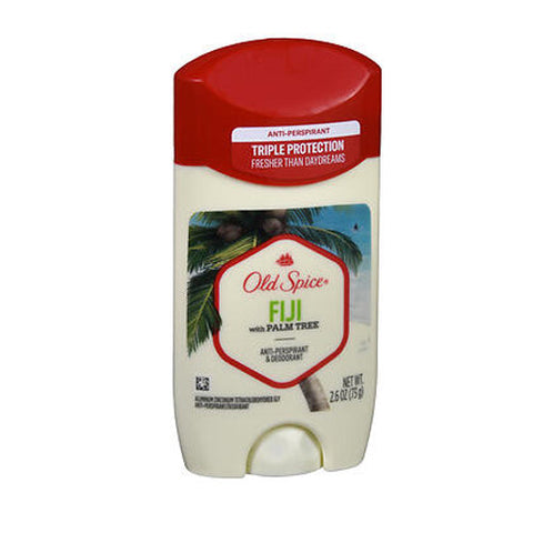 Old Spice, Antiperspirant And Deodorant Stick Fiji, 2.6 Oz Old Spice