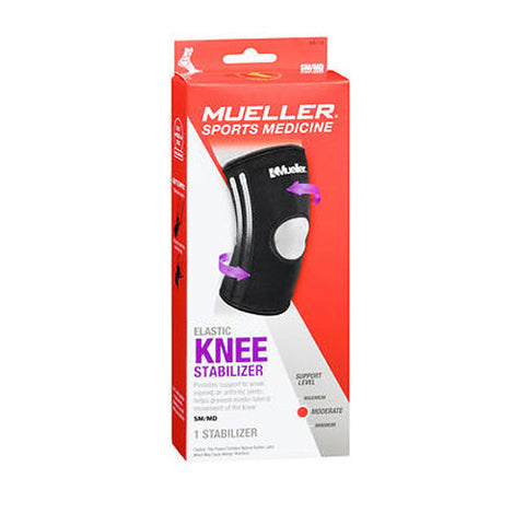 Mueller, Sports Medicine Elastic Knee Stabilizer Moderate Smal And Medium, 1 Each Mueller
