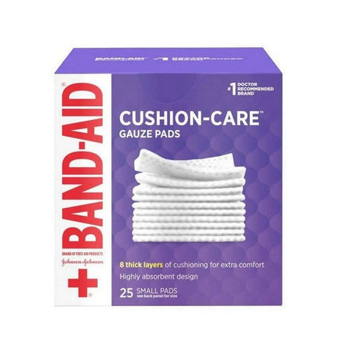 Band-Aid, Gauze Pads Small, 25 Each Band-Aid