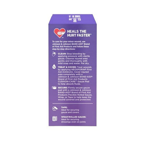 Band-Aid, Cushion-Care Gauze Pads Large, 25 Each Band-Aid