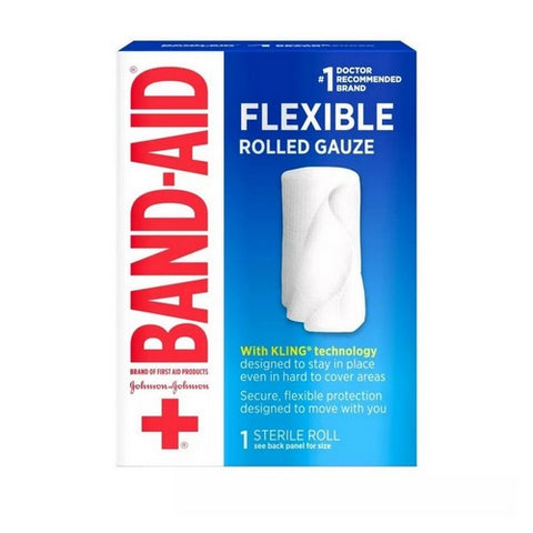 Band-Aid, Rolled Gauze 2 In X 2.5 Yard, 1 Each Band-Aid