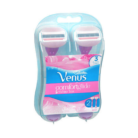 Gillette, Venus Spa Disposable Razors + Shave Gel Bars, 2 Count Gillette