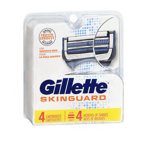 Gillette, Skinguard Cartridges, 4 Count Gillette