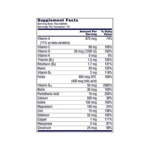 One A Day, Multivitamin For Men And Women 65 Plus, 150 Tabs