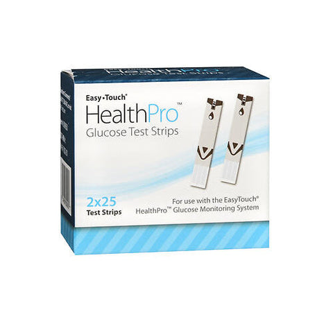 Mhc Medical Products, Easy Touch Healthpro Glucose Test Strips, 50 Each Easy Touch