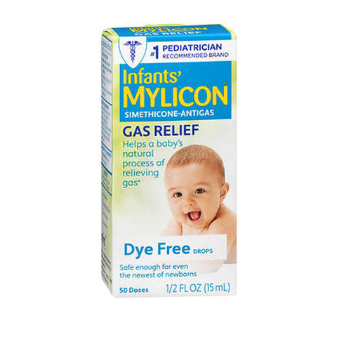 Mylanta, MYLICON Infants' Gas Relief Dye Free, 0.5 Oz Mylanta