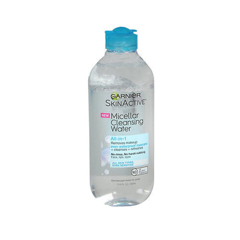 Garnier Fructis, Garnier SkinActive Micellar Cleansing Water All-in-1, 13.5 Oz