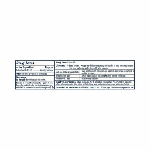 Pepsodent, Complete Care Anticavity Fluoride Toothpaste Original, 5.5 Oz Pepsodent