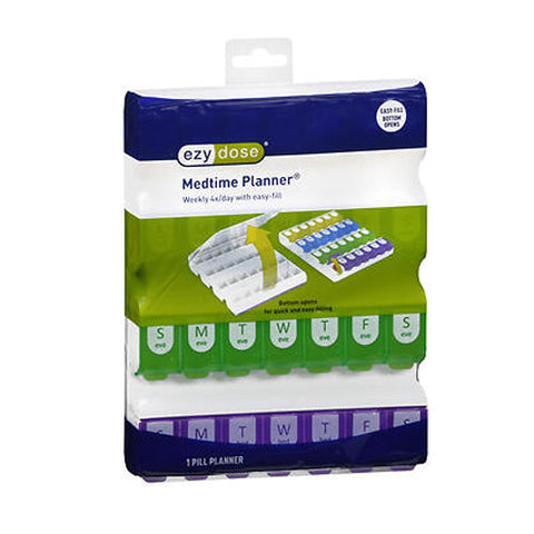 Ezy Dose, Medtime Organizer Weekly 4x/Day, 1 Each Ezy Dose