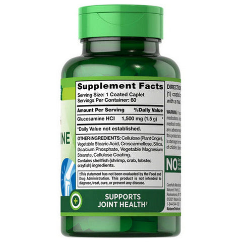 Nature's Truth, Nature' s Truth Joint Support Mega Strength Glucosamine Coated Caplets, 1500 Mg, 60 Tabs Nature's Truth