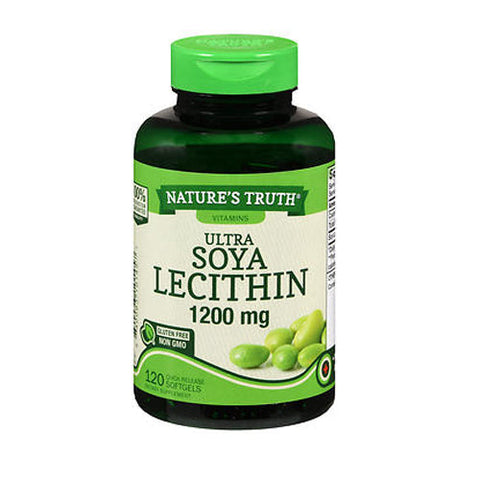 Nature's Truth, Ultra Soya Lecithin, 1200 Mg, 120 Softgels Nature's Truth