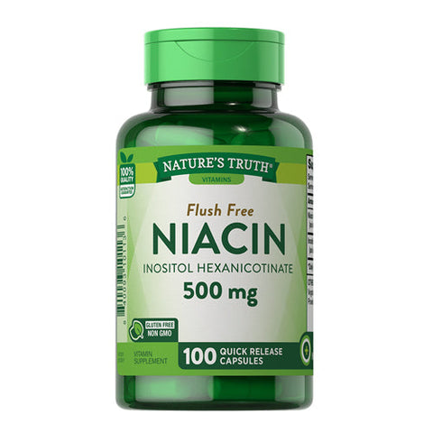 Nature's Truth, Niacin Quick Release Capsules, 500 Mg, 100 Caps Nature's Truth
