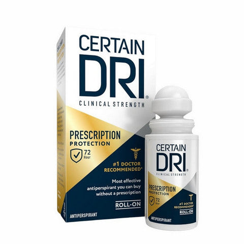 Certain Dri, Roll-On Antiperspirant Clinical Prescription, 1.2 Oz Certain Dri
