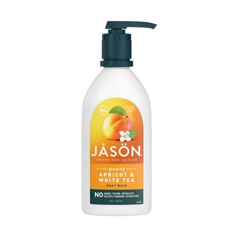 Jason Natural Products, Body Wash Glowing Apricot, 3 Oz Jason Natural Products