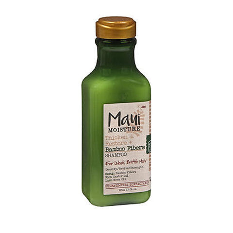 Maui Moisture, Thicken And Restore Plus Bamboo Fibers Shampoo, 13 Oz Maui Moisture