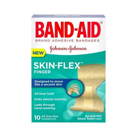 Band-Aid, Skin-Flex Finger, 10 Each Band-Aid