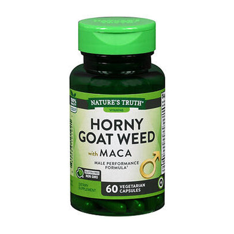 Nature's Truth, Vitamins Horny Goat Weed With Maca, 60 Caps Nature's Truth