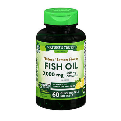 Nature's Truth, Fish Oil, 2000 Mg, 60 Caps Nature's Truth