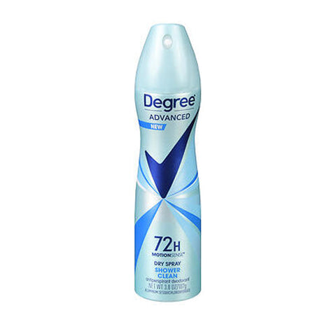 Degree, Motion Sense Dry Spray Anti-Perspirant Shower Clean Women, 3.8 Oz Degree