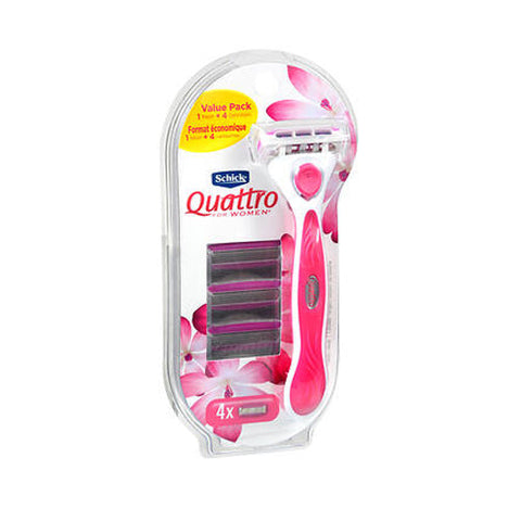 Schick, Quattro For Women Razor Kit, 1 Each Schick