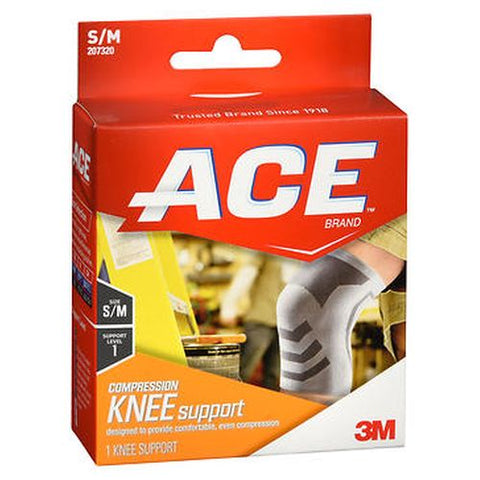 Ace, Compression Knee Support Small/Medium, 1 Each Ace