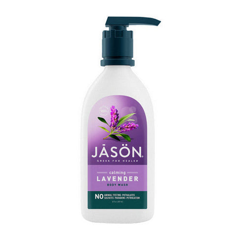 Jason Natural Products, Lavender Satin Shower Body Wash, 30 Fl Oz Jason Natural Products