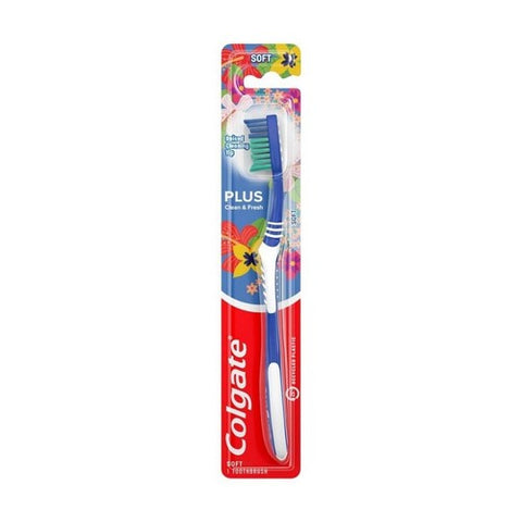 Colgate, Plus Toothbrush Soft, 1 Each Colgate
