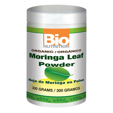 Bio Nutrition Inc, 100% Moringa Leaf Powder, 300 Grams Bio Nutrition Inc